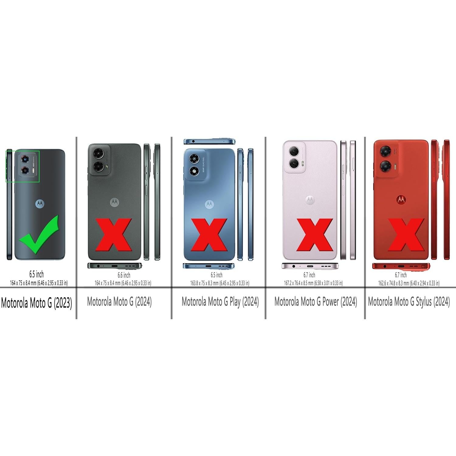 Funda Osophter para Moto G 5G 2023 - Gran Flor Rosa TPU