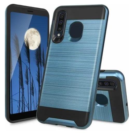 Funda TJS Alcatel 3V 2019/5032W a Prueba de Golpes Azul