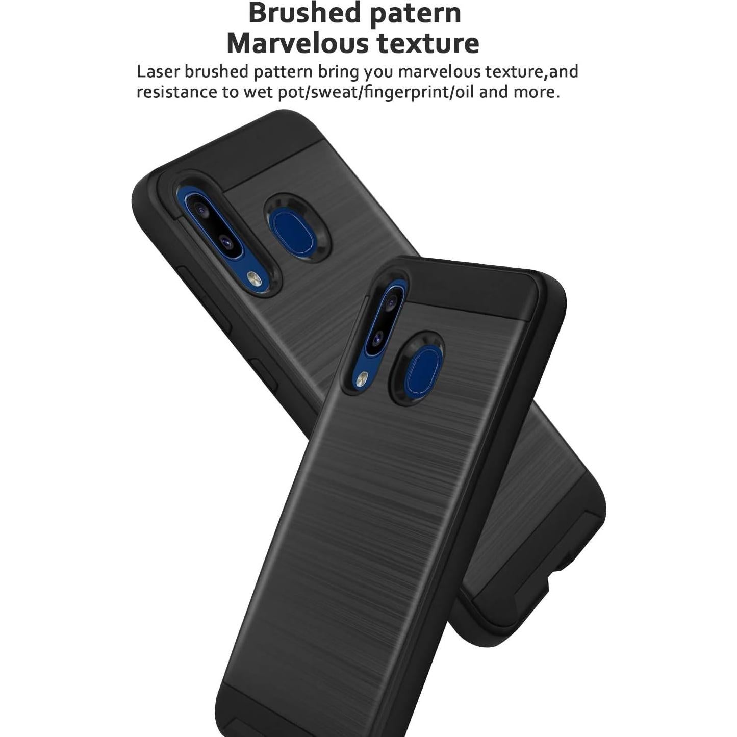 Funda TJS Alcatel 3V 2019/5032W a Prueba de Golpes Azul