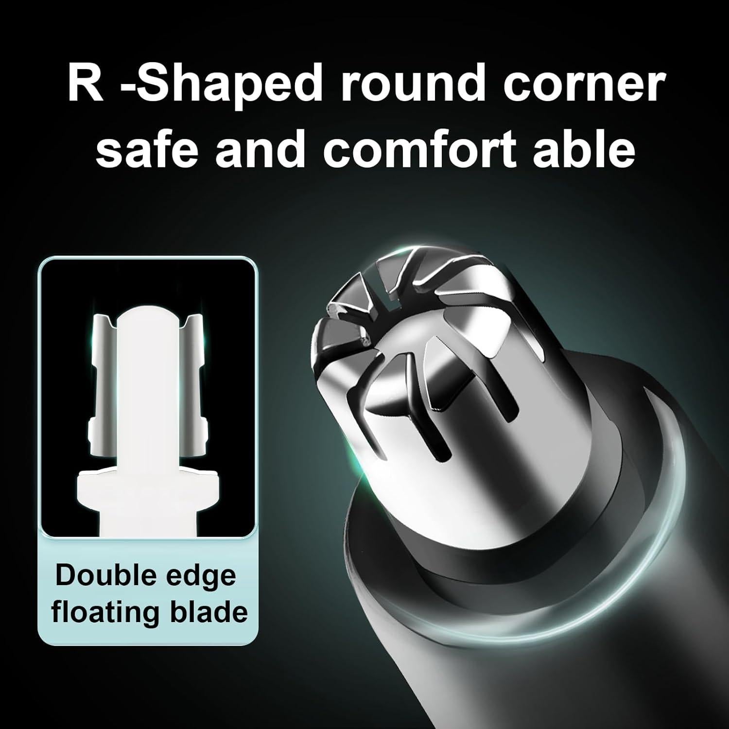 Recortador de Vello Nasal Eléctrico eStraPro S1060 - Carga Tipo-C