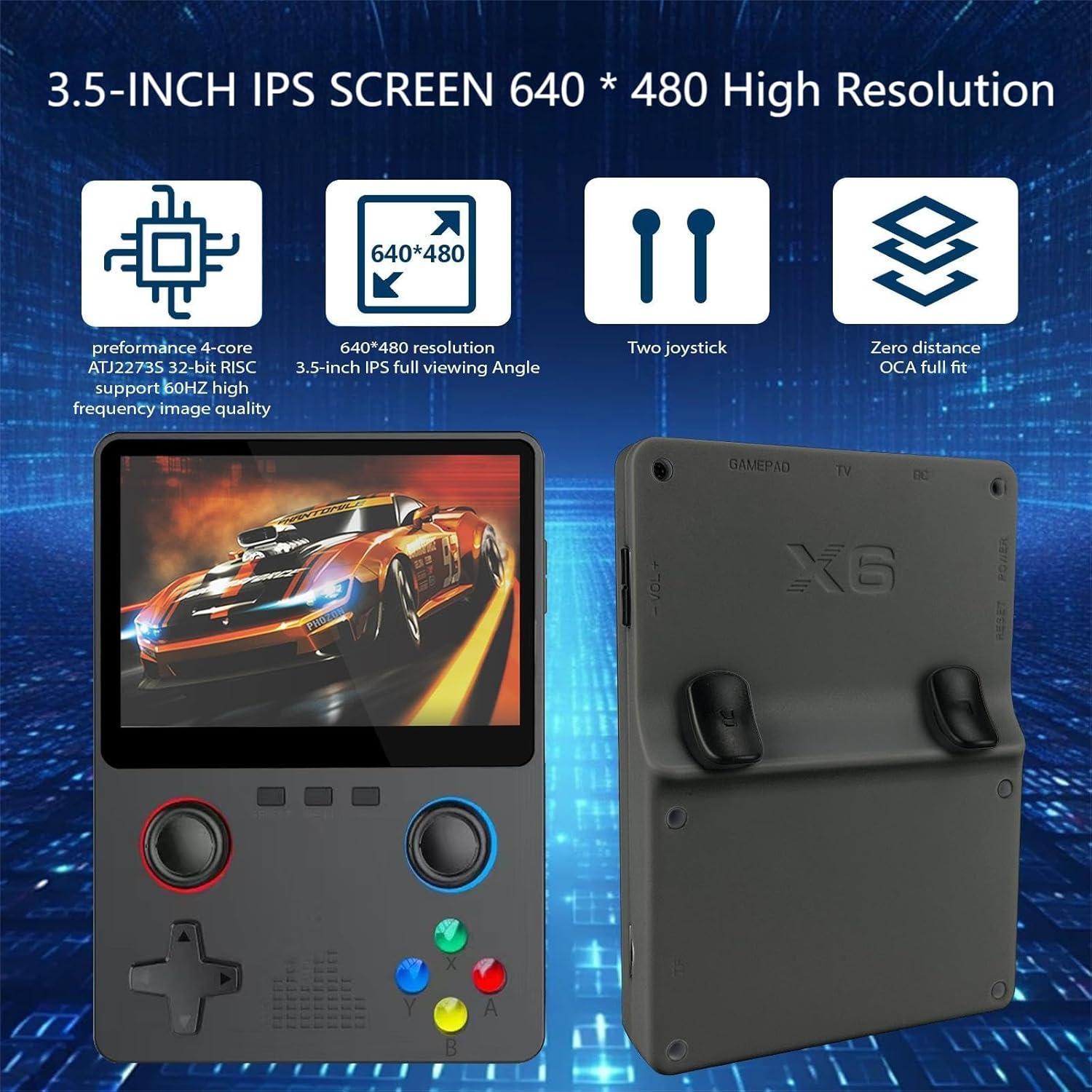 Consola de Juegos Portátil Retro Ugonetend 32GB 11+ Emuladores