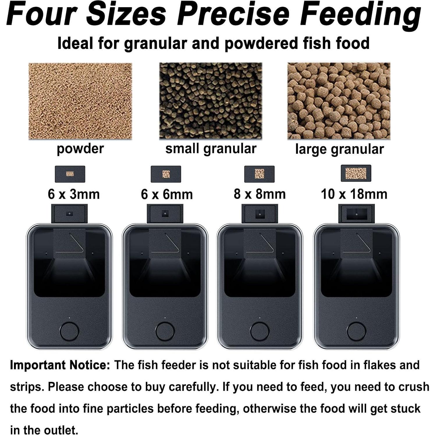 Dispensador Automático de Comida para Peces VSON WP8622L Bluetooth