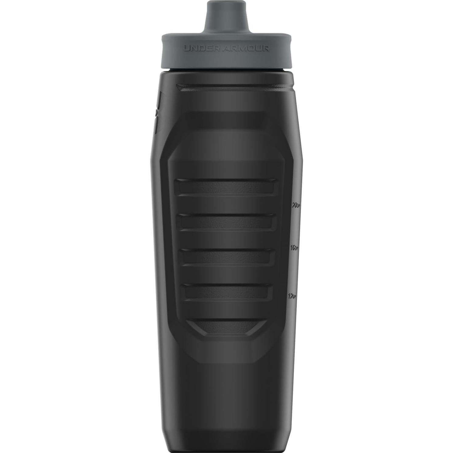 Botella de Agua Squeeze Under Armour 32 oz Negra Deportiva
