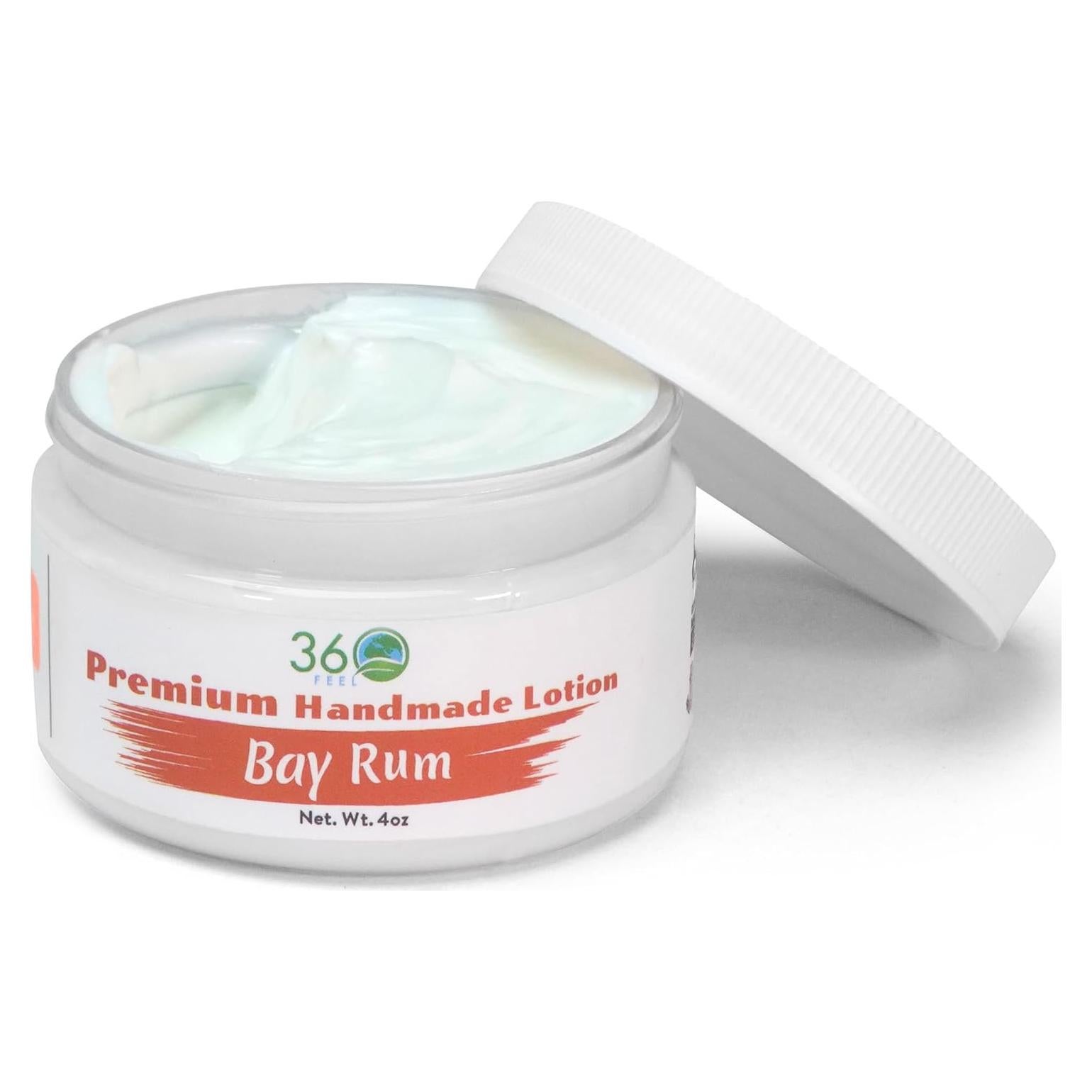 Loción Corporal 360Feel Bay Rum 118ml - Hidratante Natural