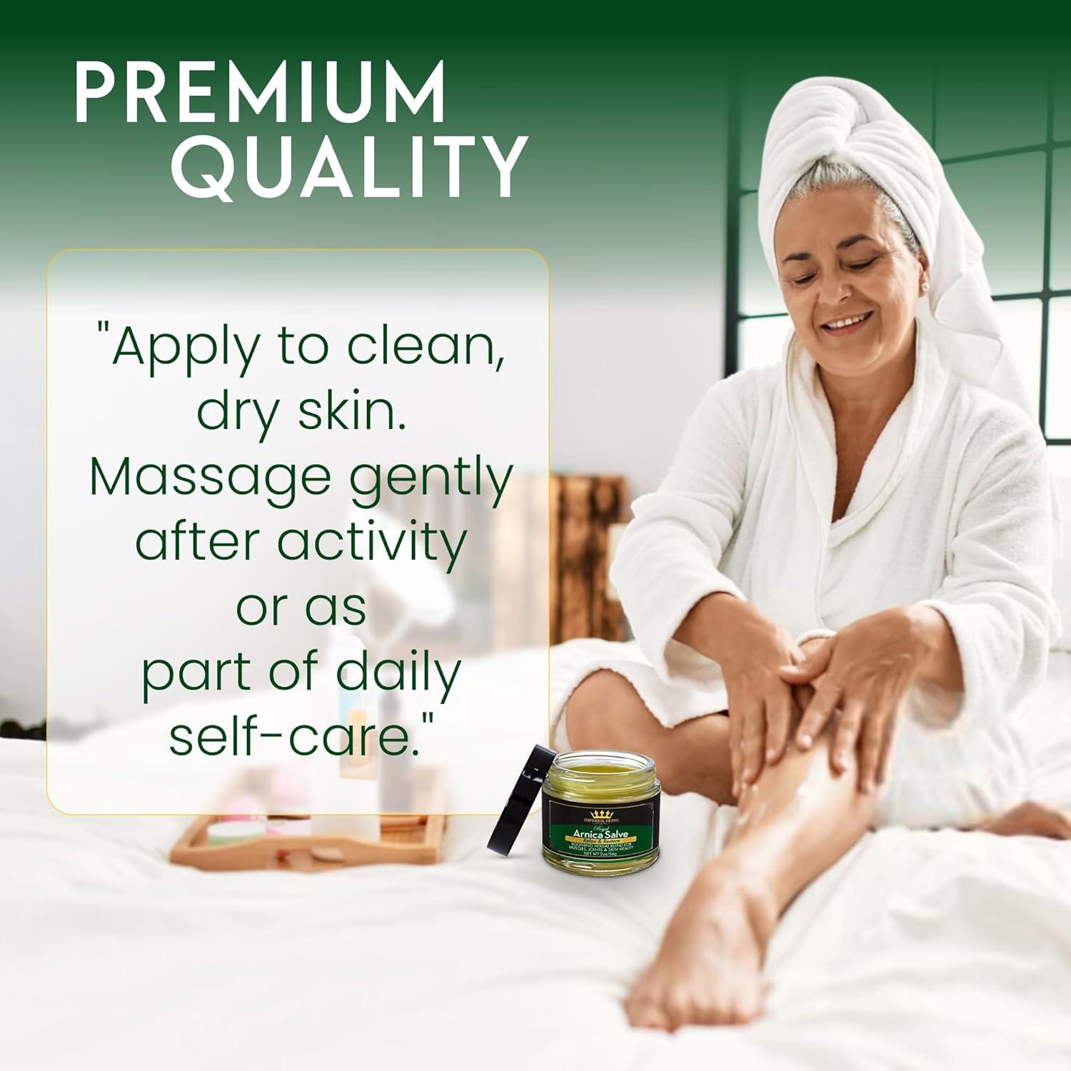 Bálsamo de Arnica Real Imperial Being 56.7g - Alivio Natural