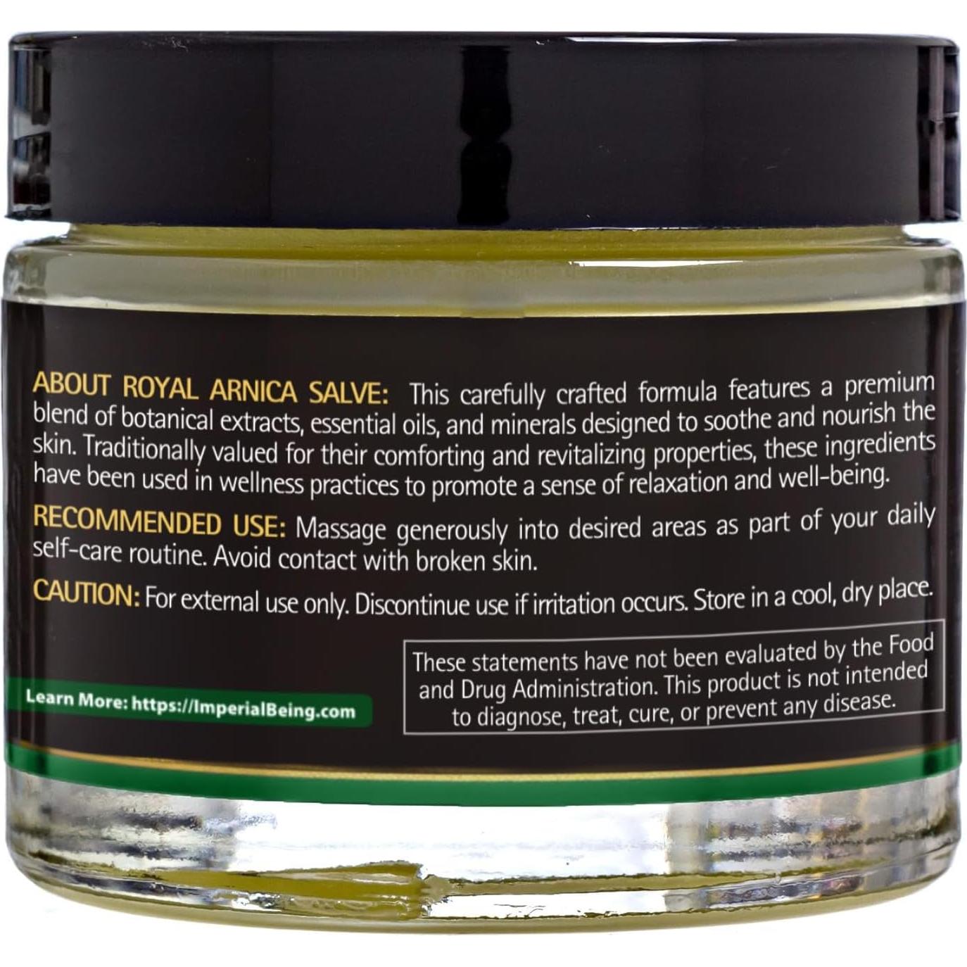 Bálsamo de Arnica Real Imperial Being 56.7g - Alivio Natural