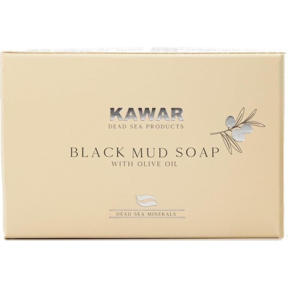 Jabón de Barro Negro KAWAR del Mar Muerto 119g - Vegano