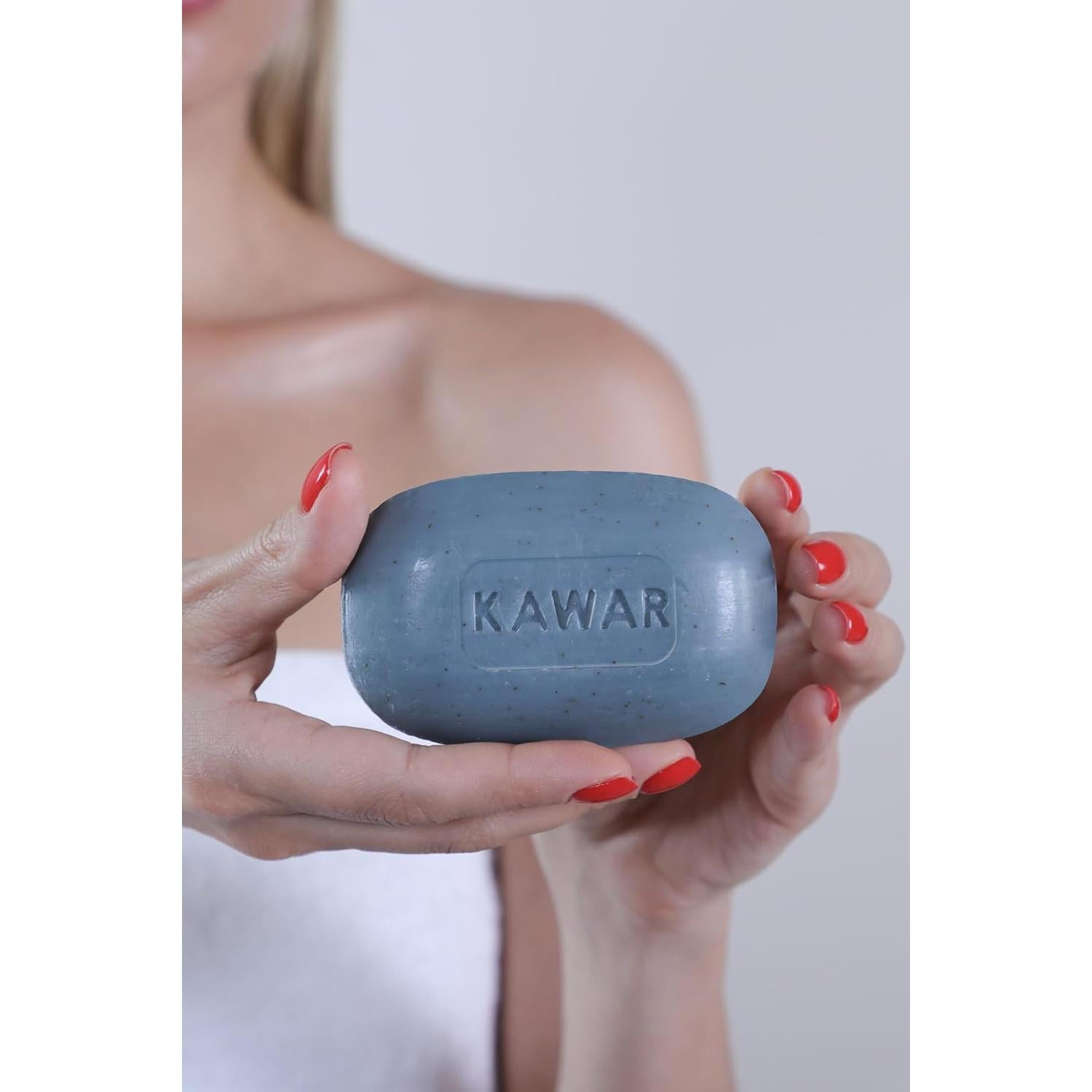 Jabón de Barro Negro KAWAR del Mar Muerto 119g - Vegano