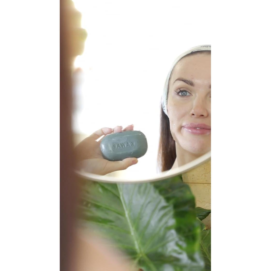 Jabón de Barro Negro KAWAR del Mar Muerto 119g - Vegano