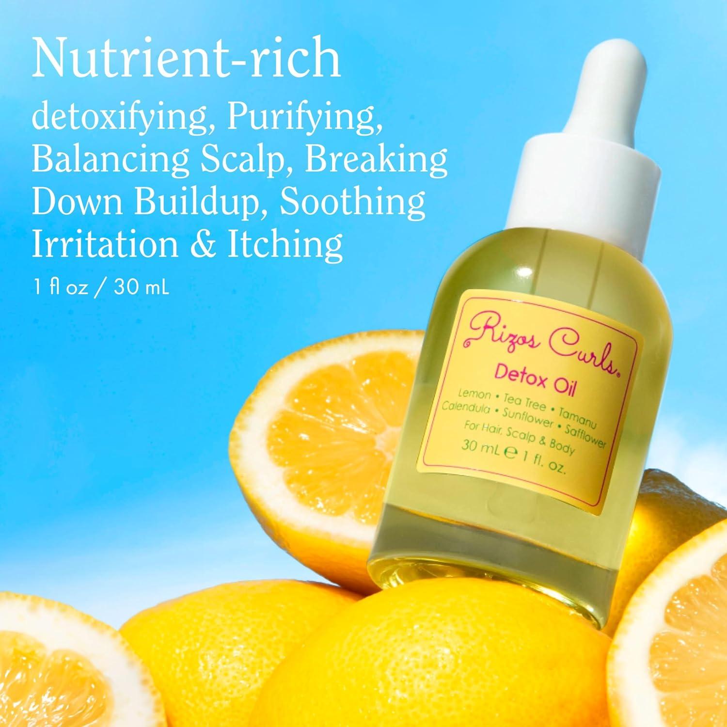 Aceite Detox Rizos Curls 28.35 g - Equilibra Cuero Cabelludo