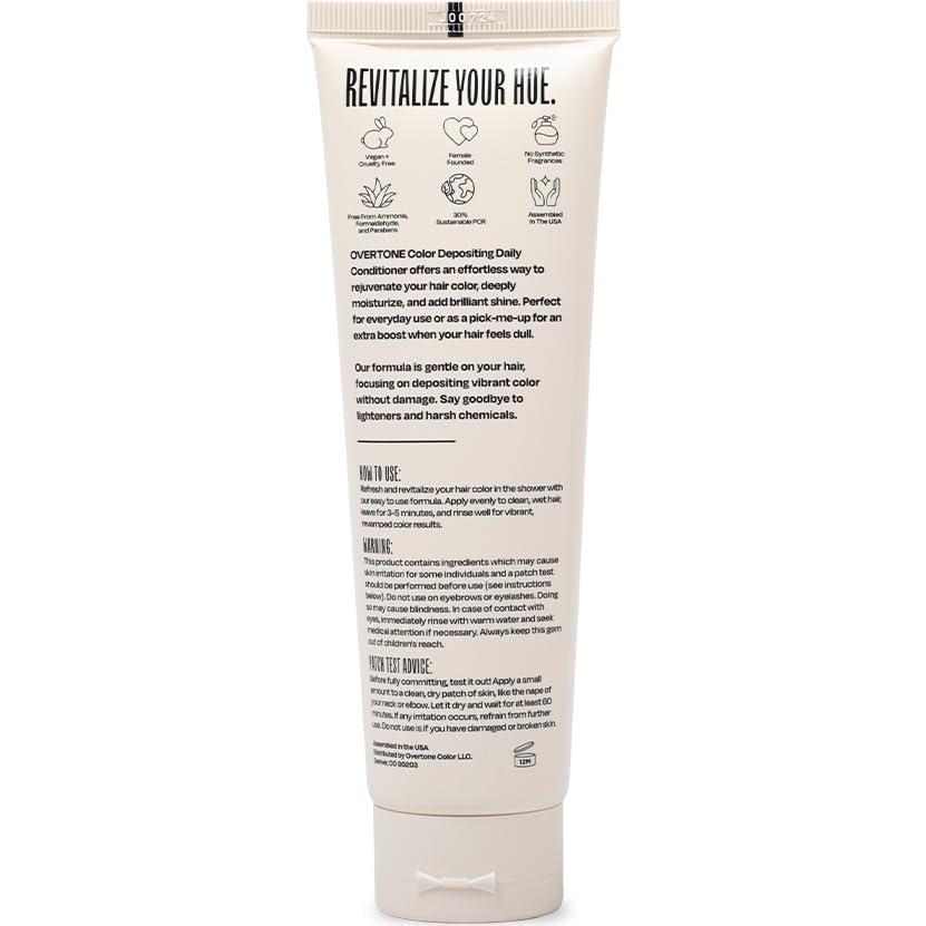 Acondicionador Deposito de Color oVertone 133 ml Terciopelo Negro