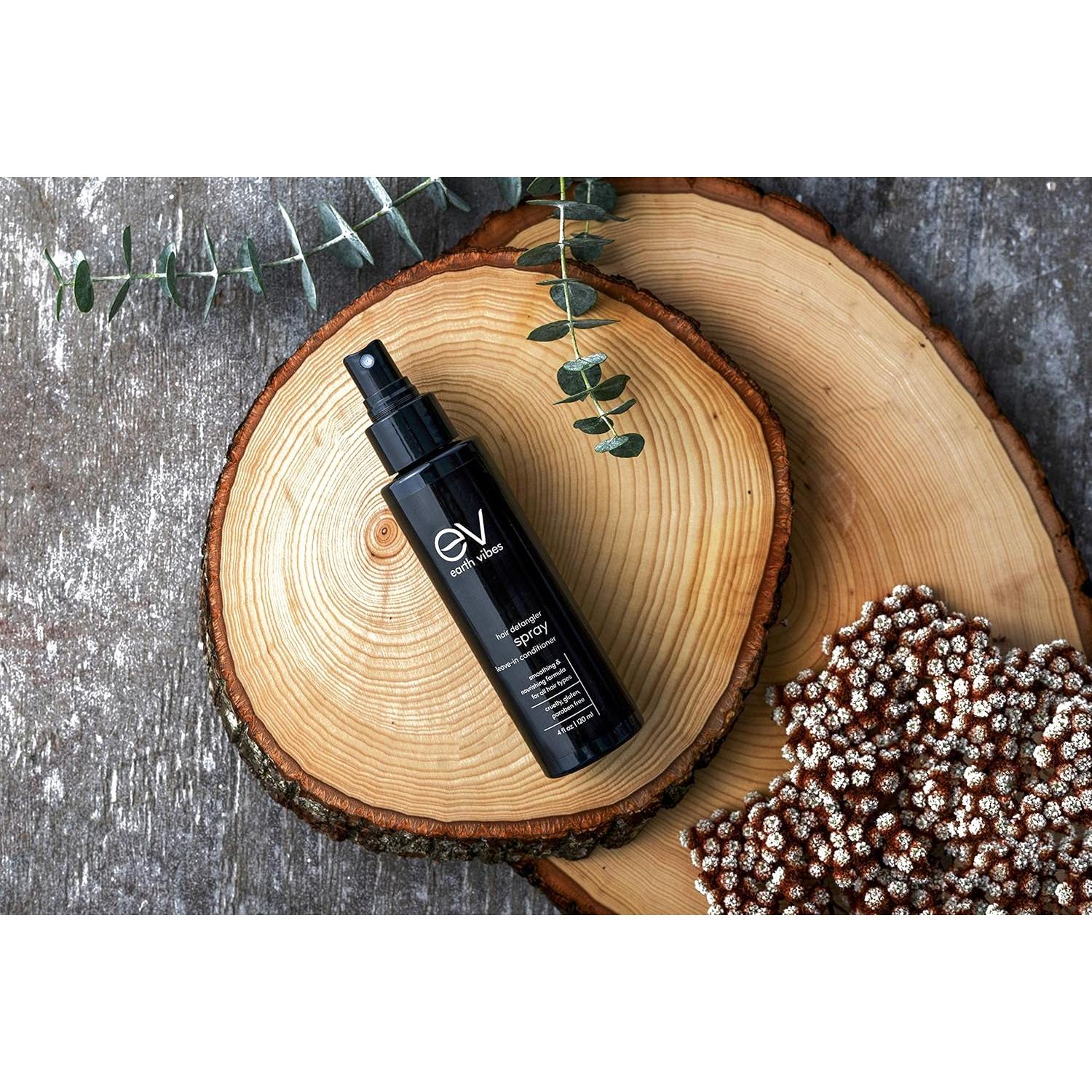Desenredante Natural Earth Vibes 118 ml - Spray Acondicionador Sin Enjuague