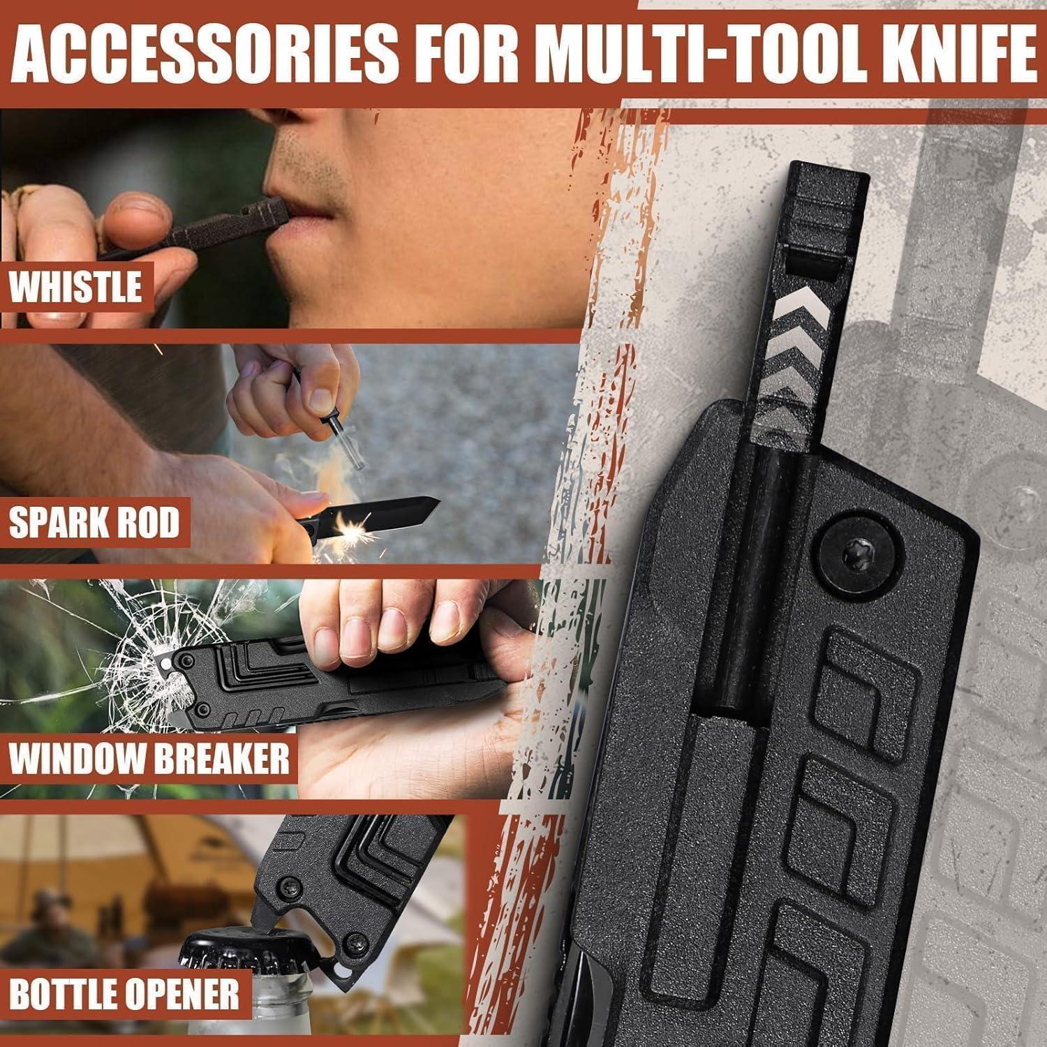 Cuchillo Multiherramienta Freelander 19 en 1 con Clip