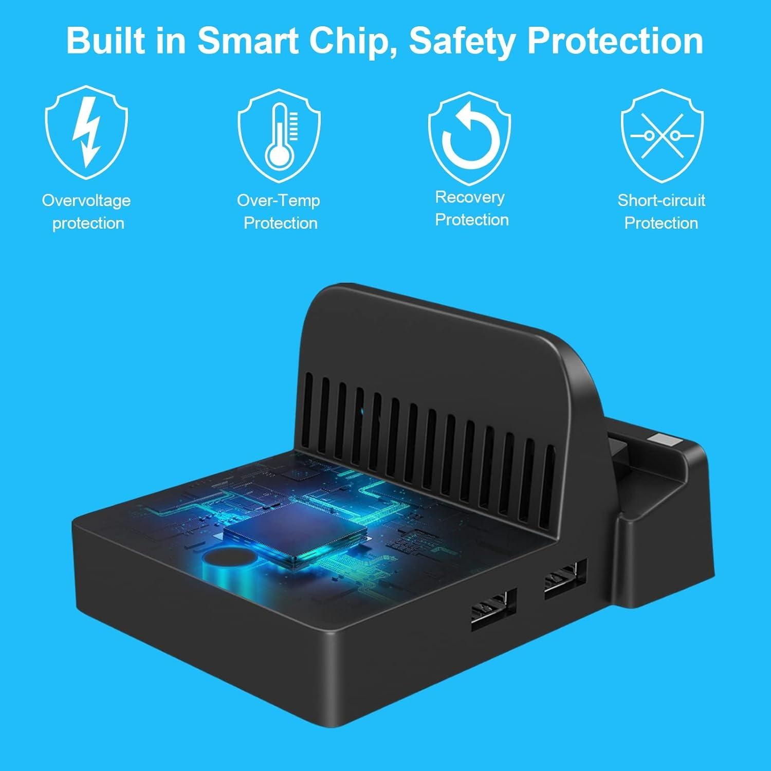 Dock de Carga Ukor para Nintendo Switch - HDMI y USB 3.0