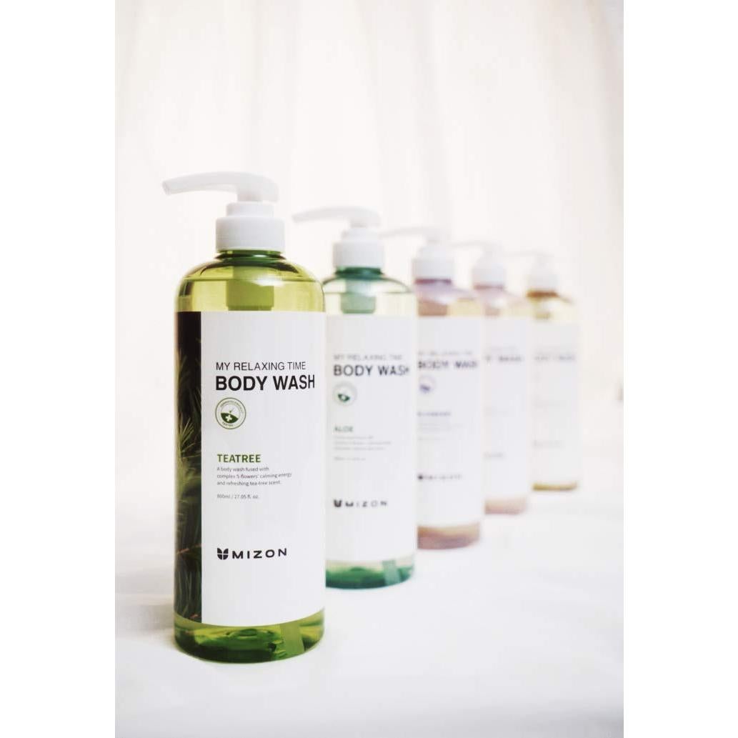 Gel de Ducha MIZON Aloe Vera 765 g - Hidratación y Suavidad