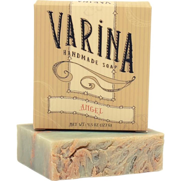 Jabón de Barra Angel Natural Varina - 3 Piezas para Piel Sensible