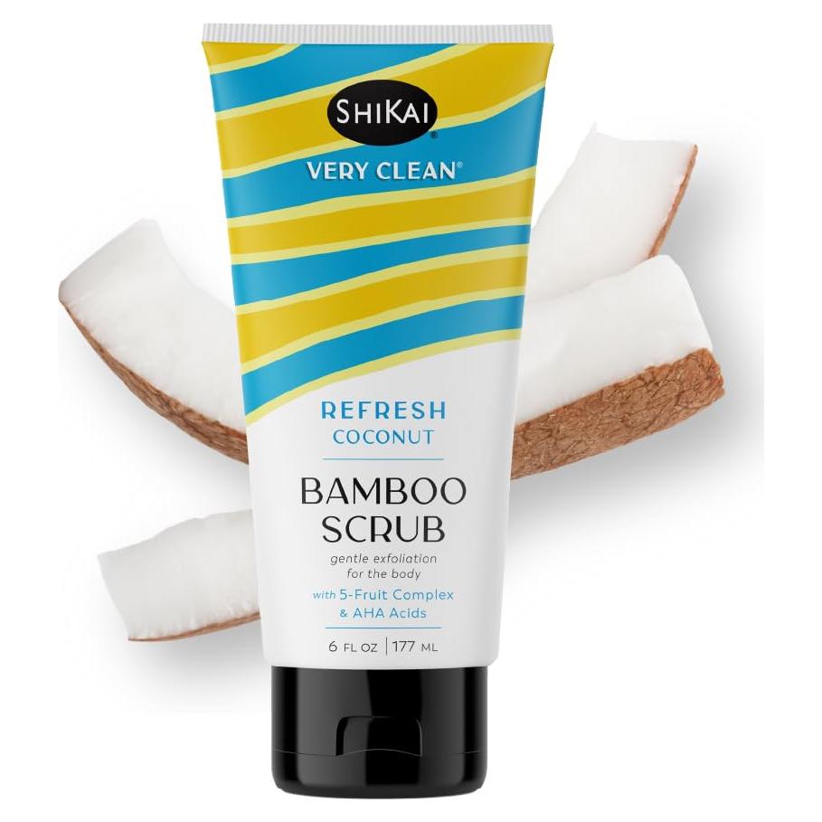 Exfoliante Corporal de Bambú ShiKai 170 g Coco Refrescante