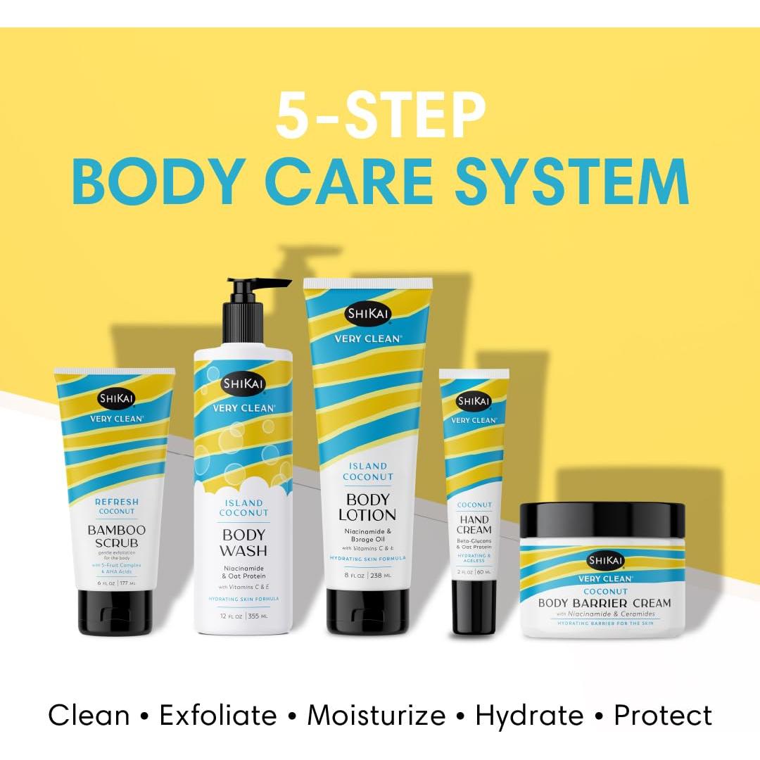 Exfoliante Corporal de Bambú ShiKai 170 g Coco Refrescante