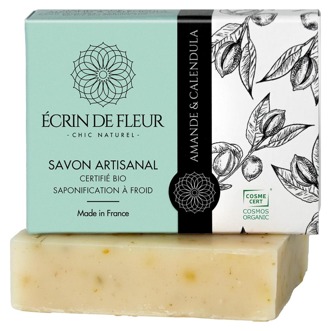 Jabón Líquido Orgánico ECRIN DE FLEUR Almendra 90 g