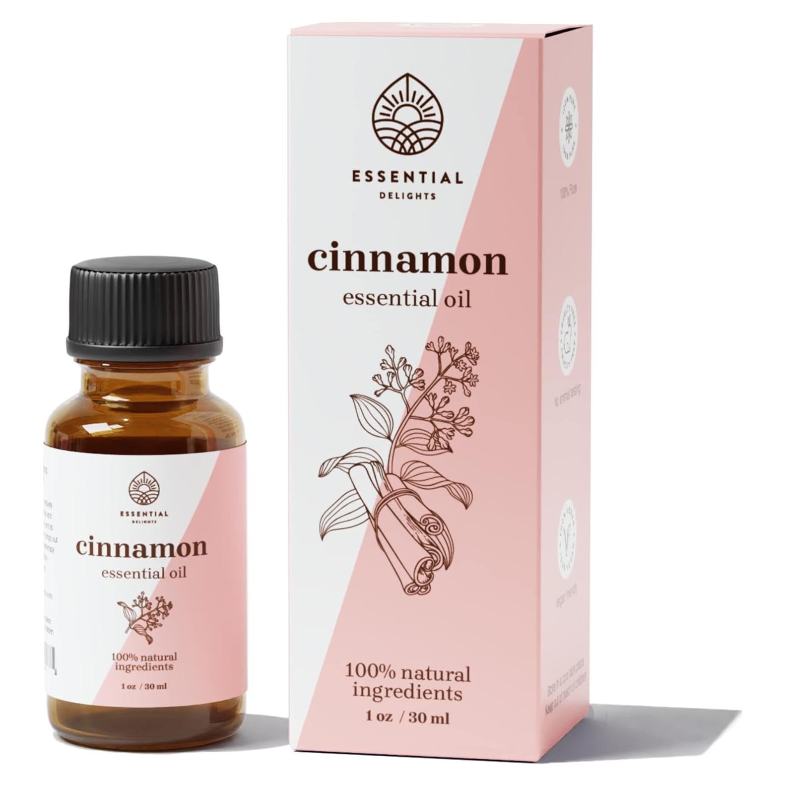 Aceite Esencial de Canela 29.57 ml Delicias Esenciales