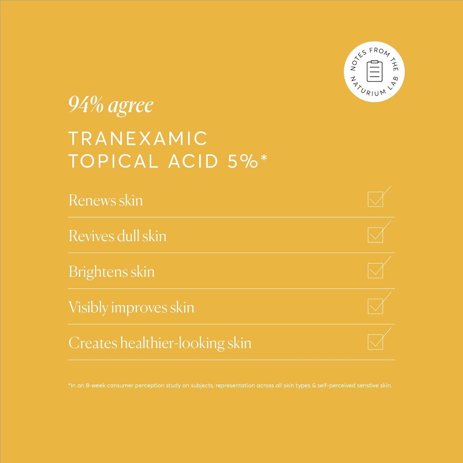 Ácido Tranexámico Tópico Naturium 5% - Cuidado Facial 28.35 g