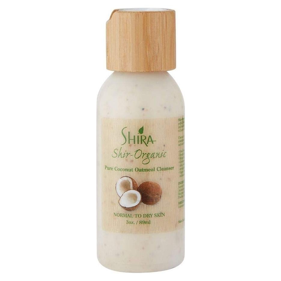 Limpiador de Avena de Coco Puro Shira 89ml - Hidratante y Exfoliante