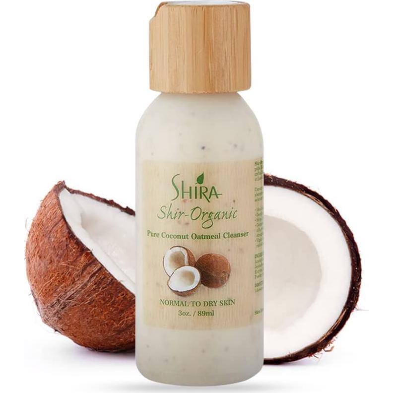 Limpiador de Avena de Coco Puro Shira 89ml - Hidratante y Exfoliante