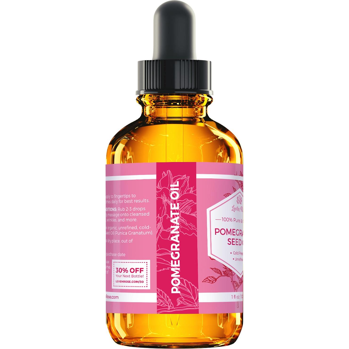 Aceite de Semilla de Granada Leven Rose 100% Puro 28.35 ml