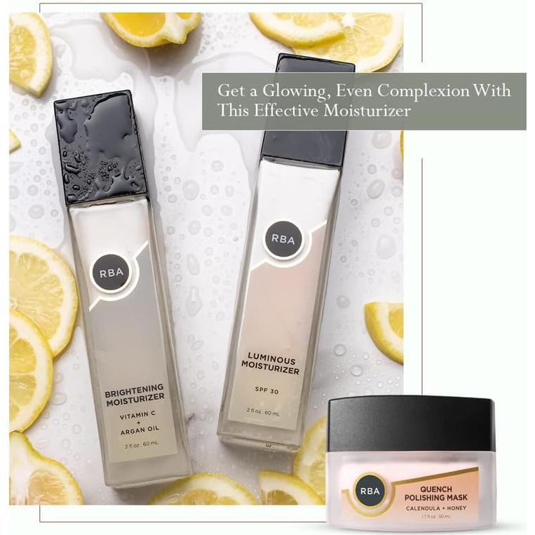 Hidratante Vegano Iluminador RBA Skincare 59 ml - Antienvejecimiento