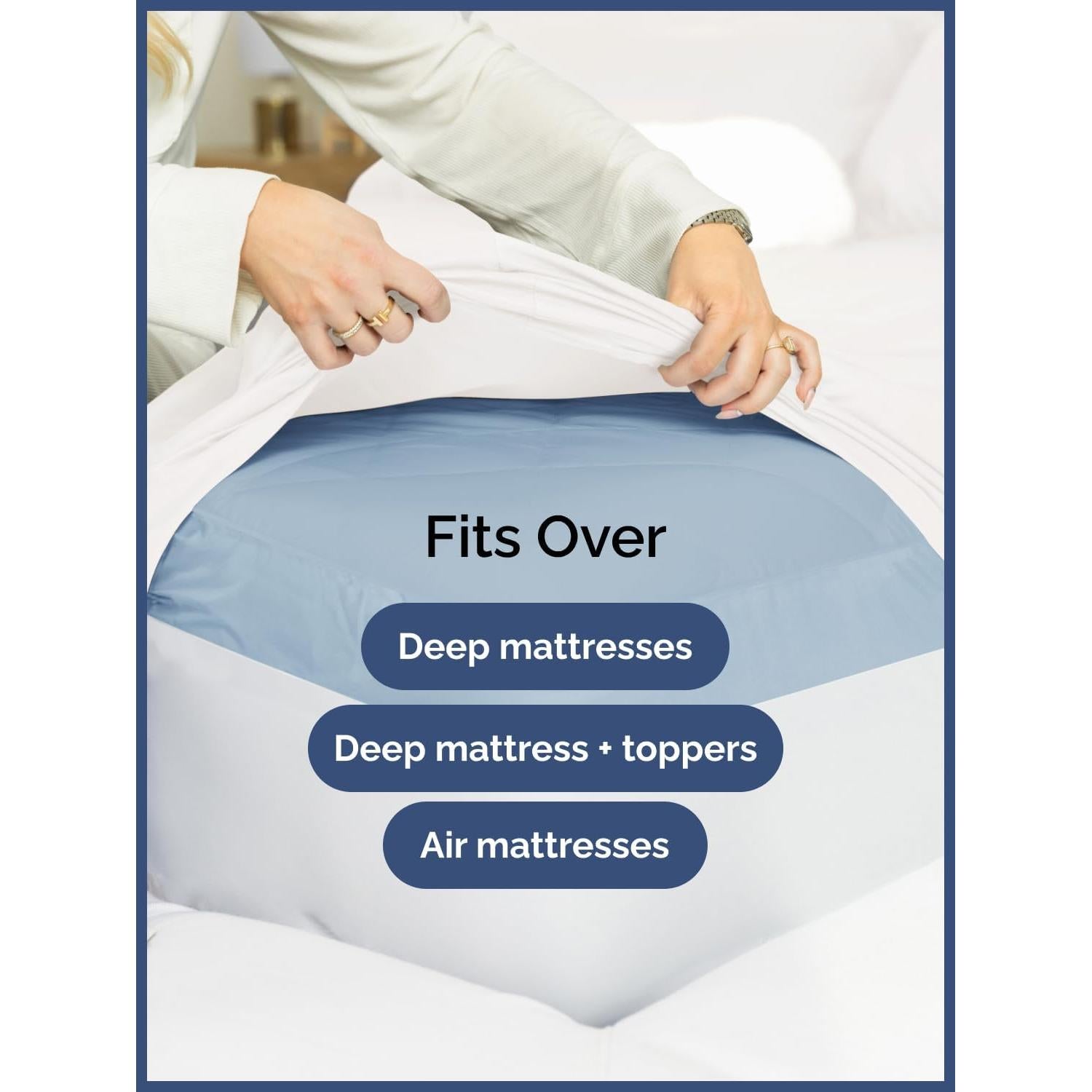 Juego de Sábanas Twin CGK Unlimited Microfibra 3 Piezas Blanco