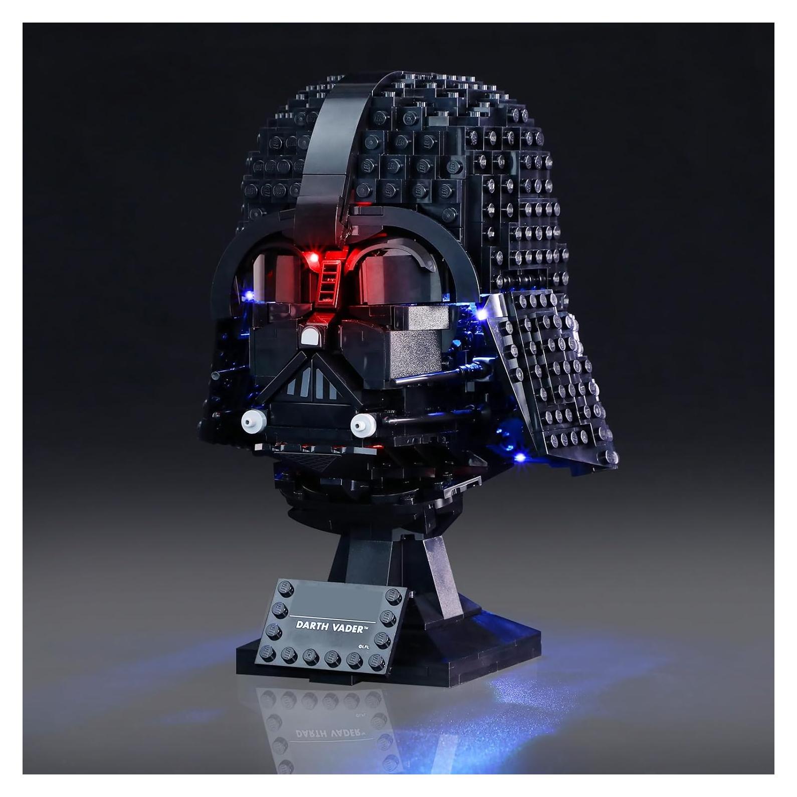 Kit de luces LED para casco Darth Vader Lego 75304