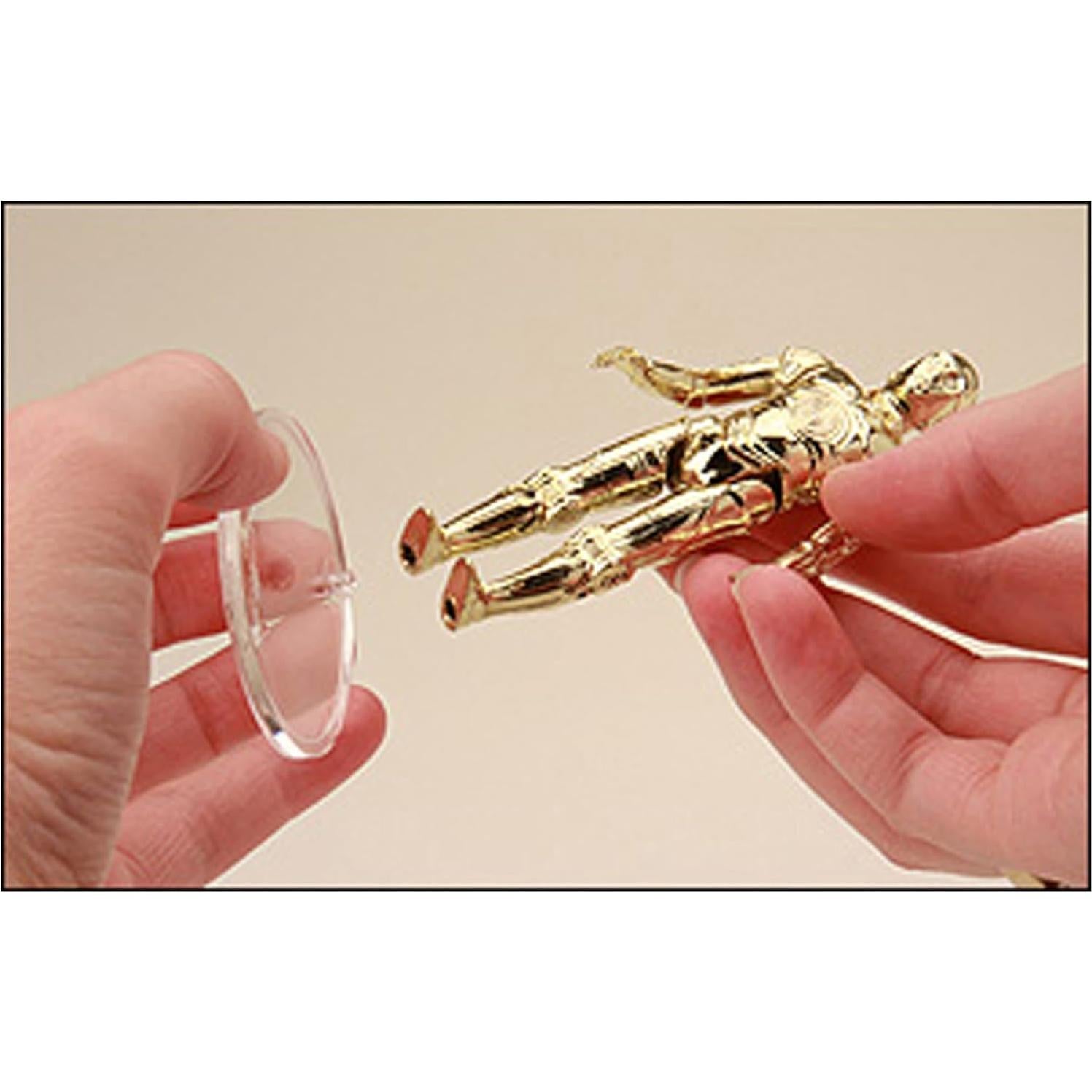 Soportes Transparentes Protech AFS-2C para Figuras Vintage 100 Unidades