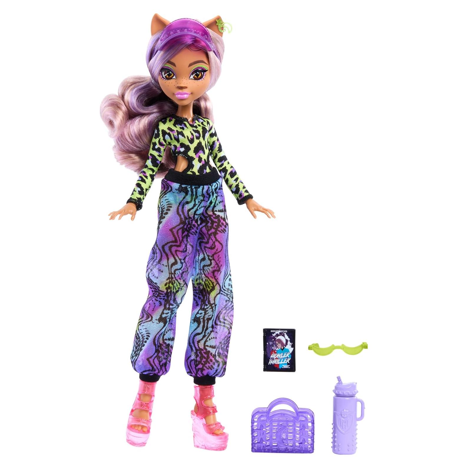 Muñeca Clawdeen Wolf Monster High Isla Scare-adise 15cm