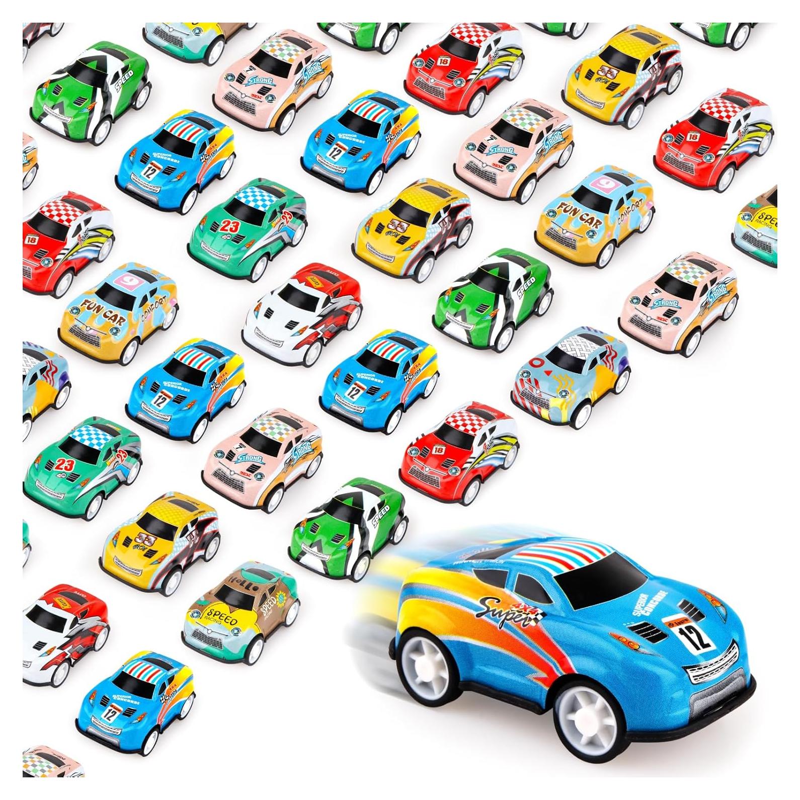 Set de 36 Mini Coches de Retroceso Hooqict para Niños