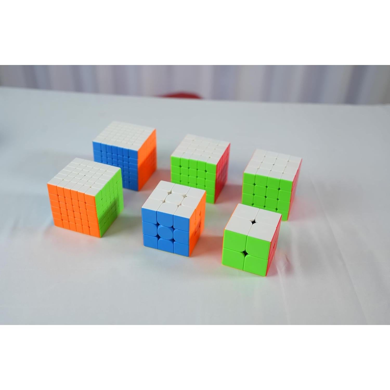 Set de Cubos de Velocidad Cuberspeed MFJS WCA 2x2 a 7x7