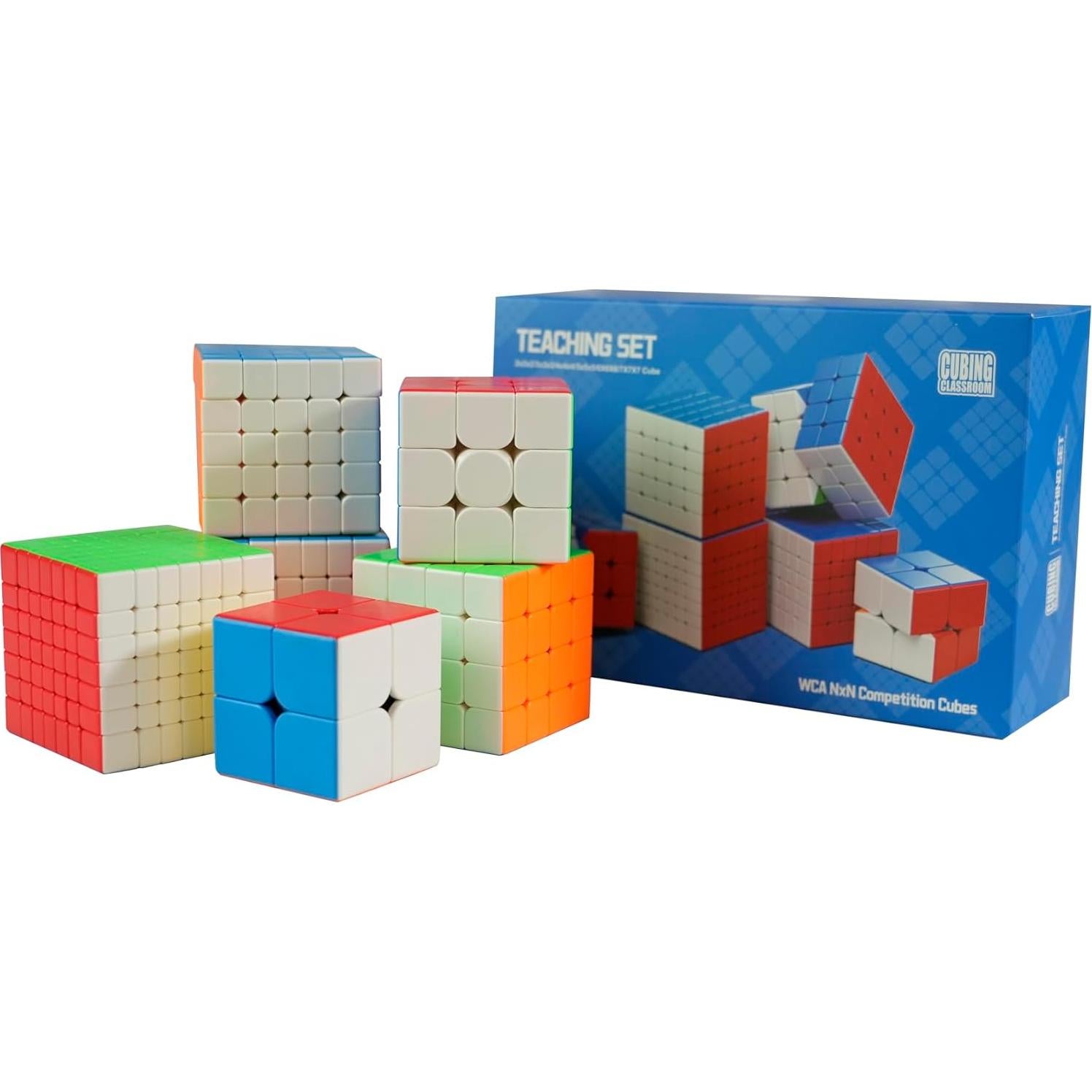 Set de Cubos de Velocidad Cuberspeed MFJS WCA 2x2 a 7x7