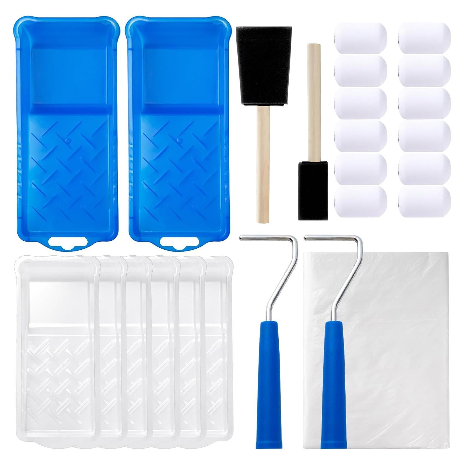 Kit de Rodillos de Pintura Mister Rui 25 Piezas 2" Espuma