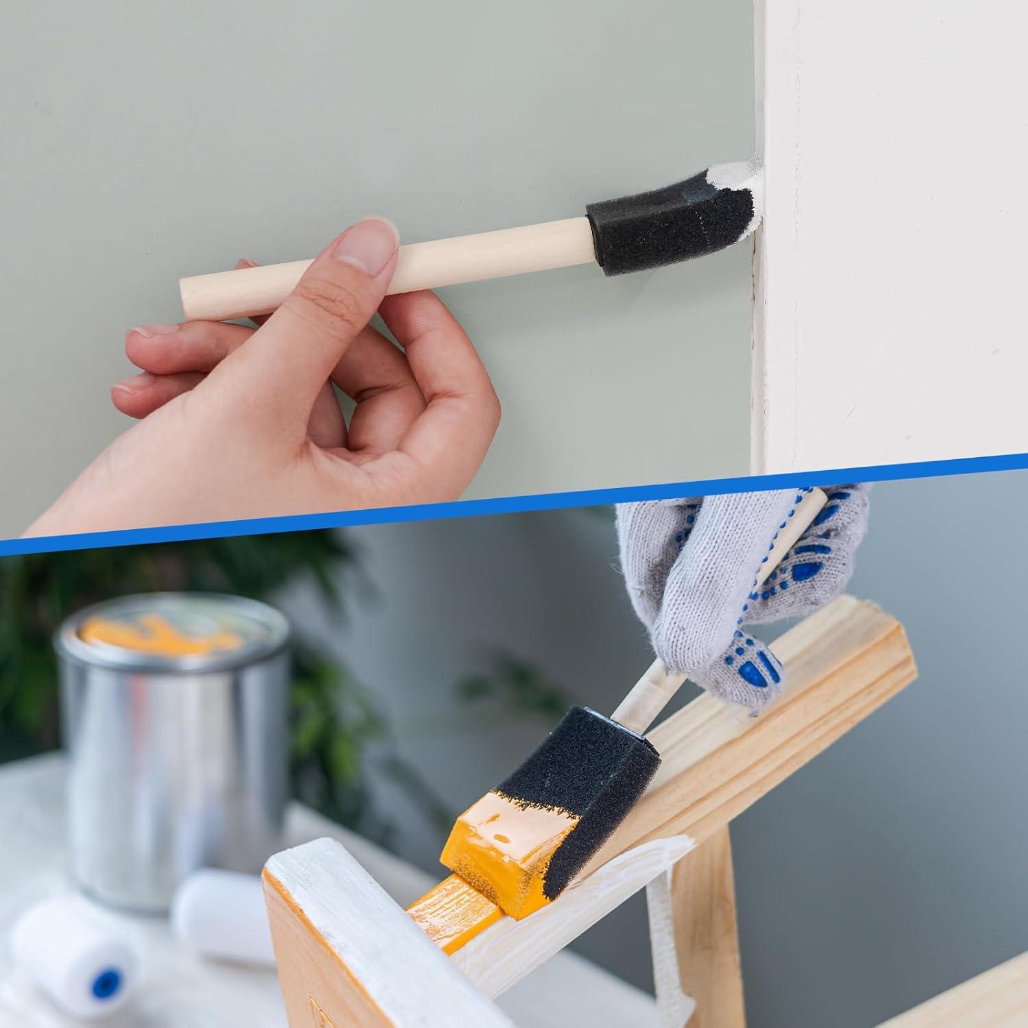 Kit de Rodillos de Pintura Mister Rui 25 Piezas 2" Espuma