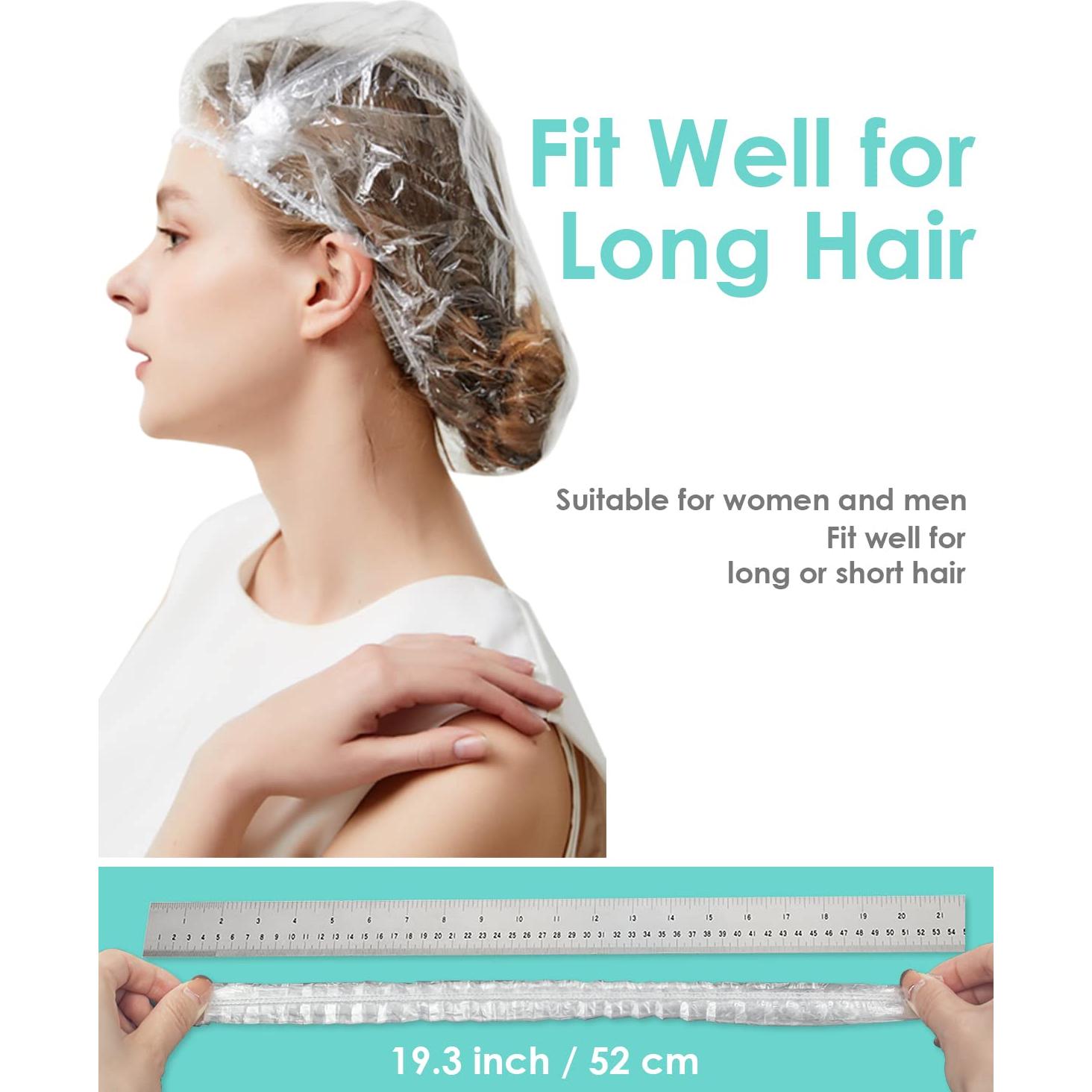 Gorras de Ducha Desechables Auban 30 Piezas Impermeables