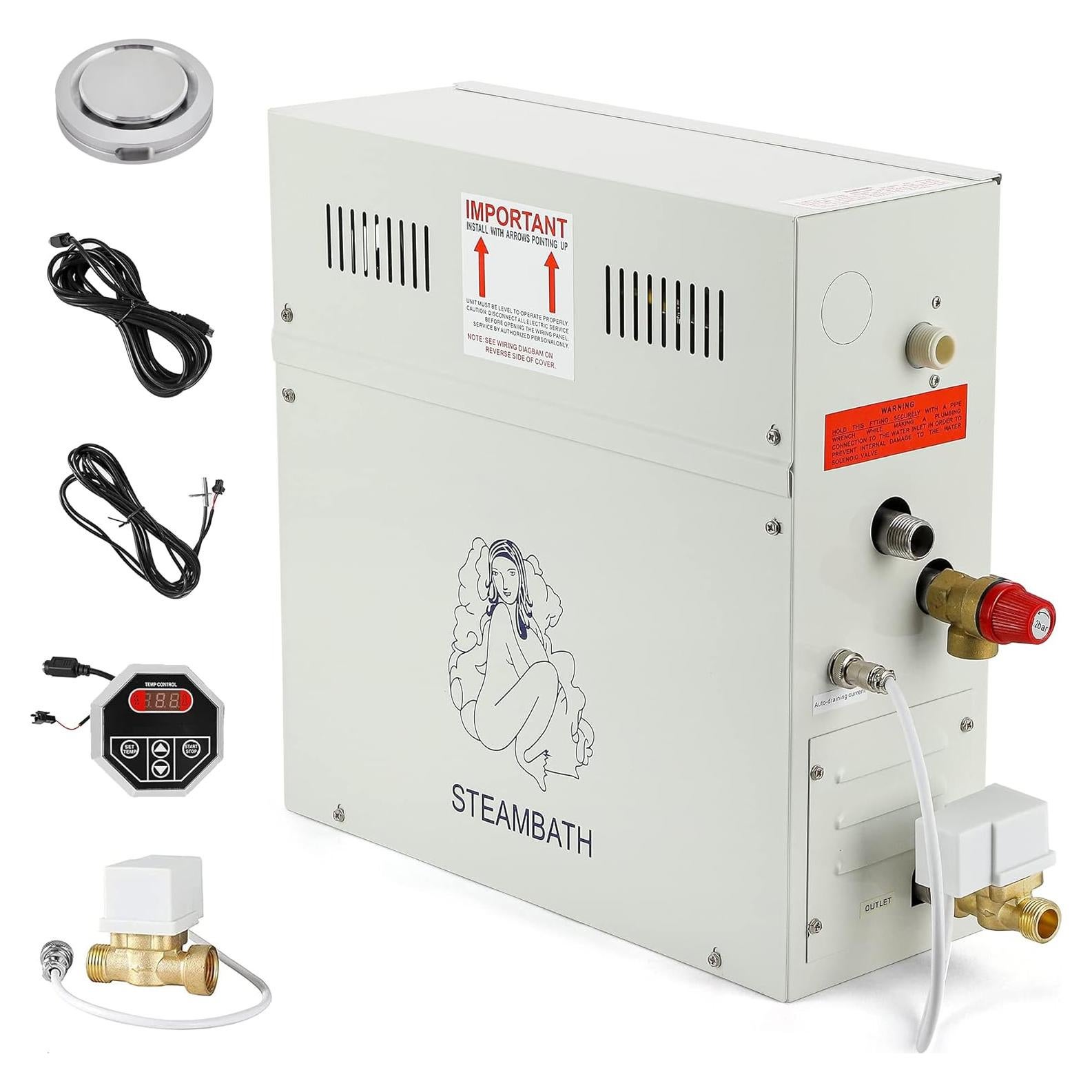 Generador de Vapor CGOLDENWALL 10.5KW para Ducha de Vapor