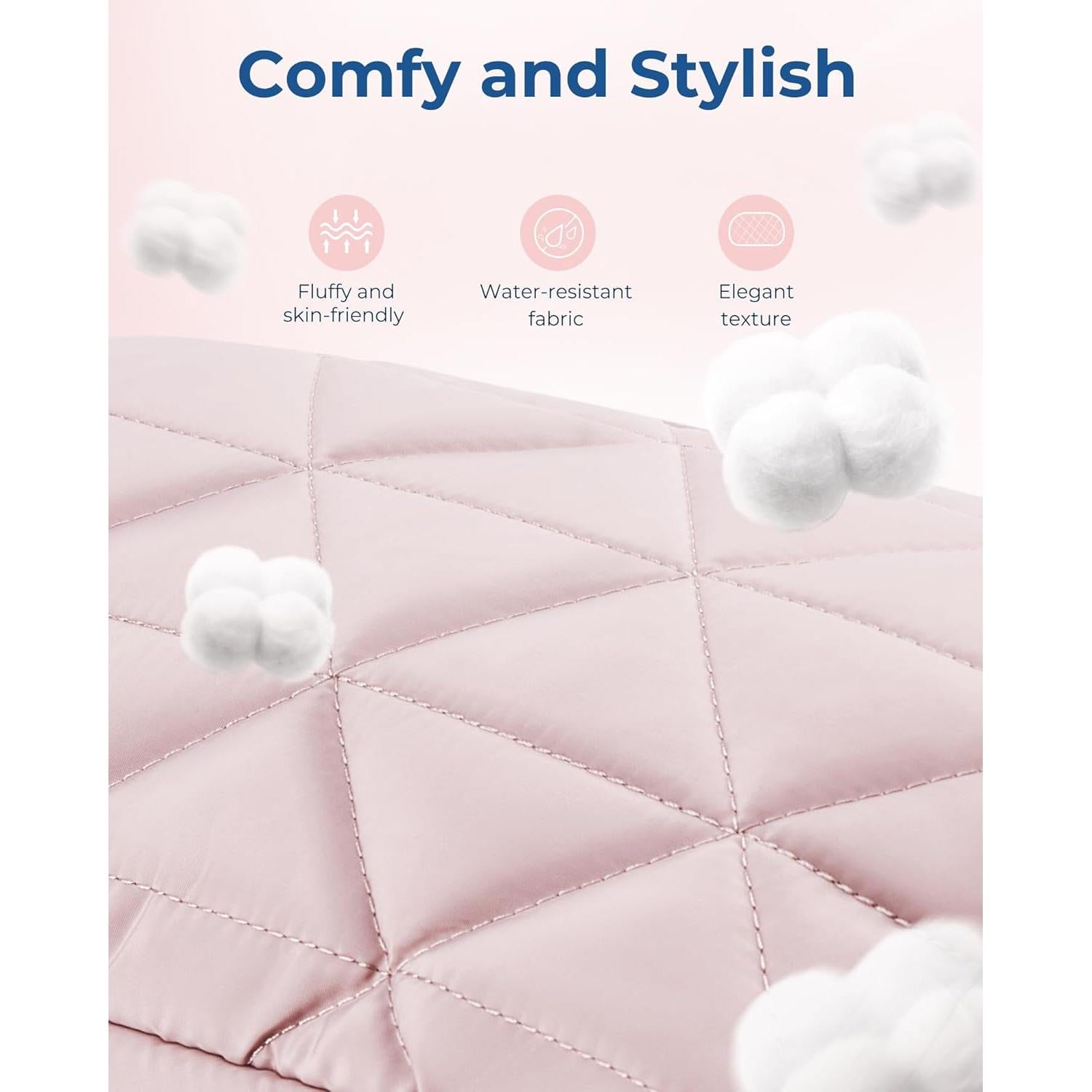 Bolsa de Maquillaje de Viaje BAGSMART Negra 27.7x14.9 cm