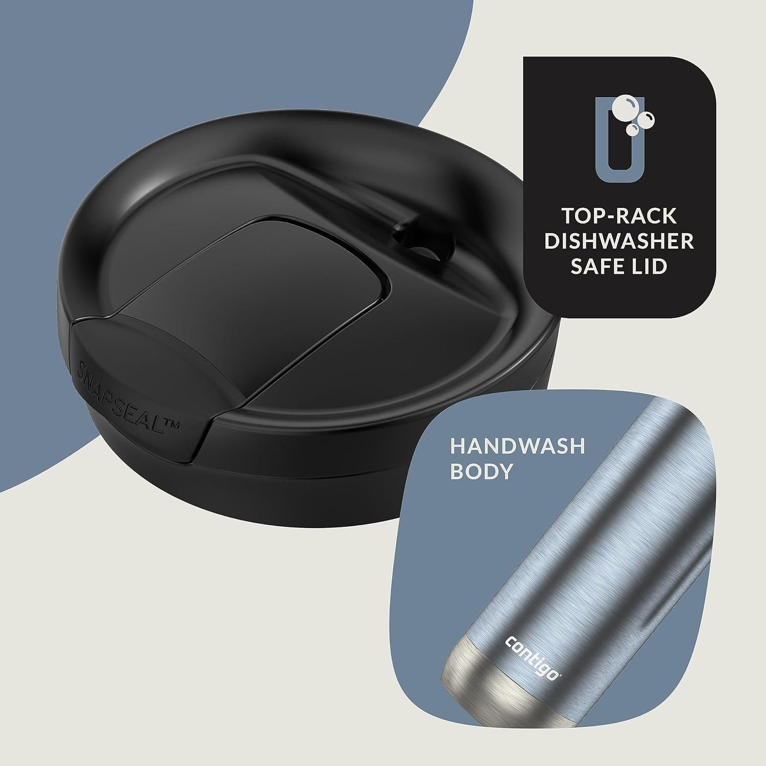 Taza de Viaje Contigo Superior 2.0 Acero Inoxidable 591ml