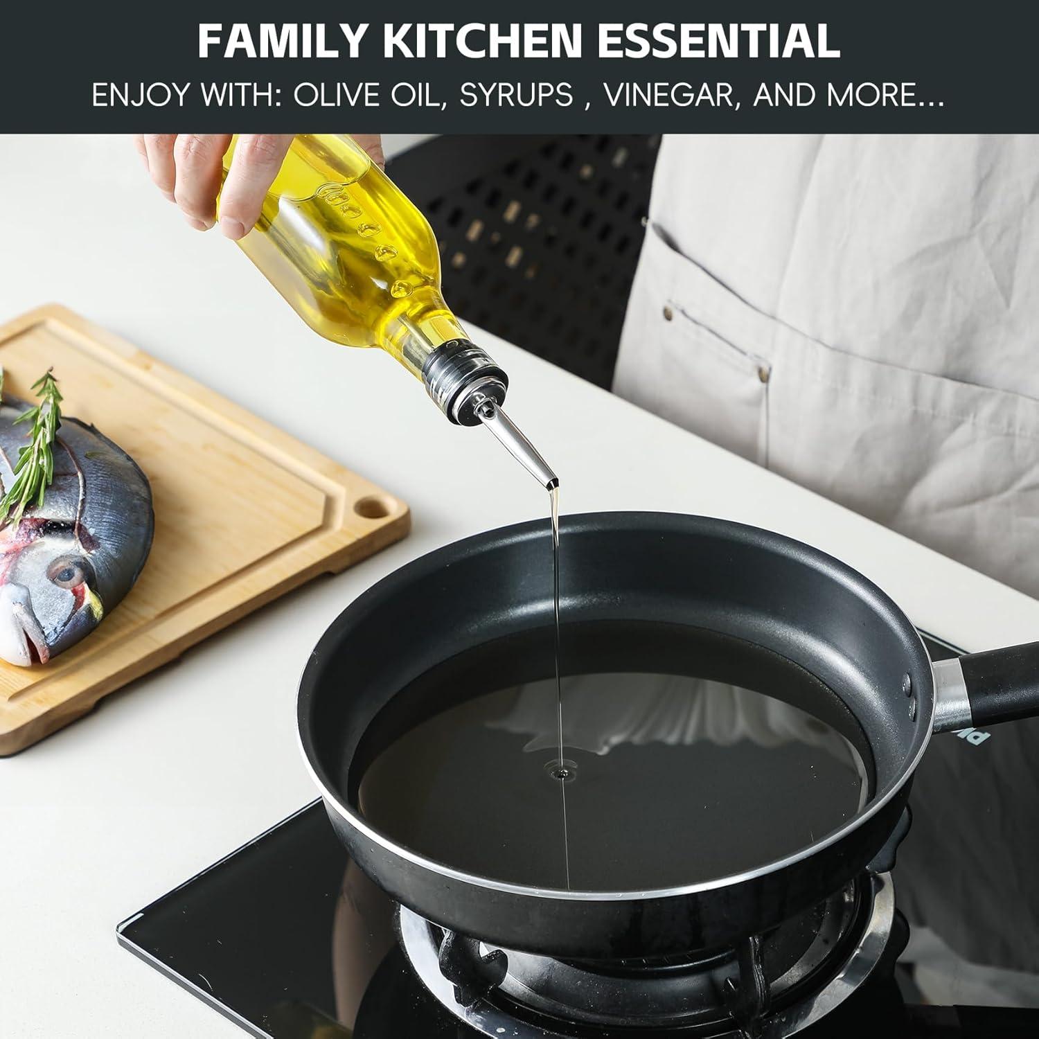 Vertedores de Licor AOZITA 12 Pack Acero Inoxidable 29.57ml