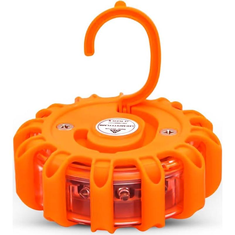 Kit de 3 Flares LED Gear Gurus - Luz de Emergencia Magnética