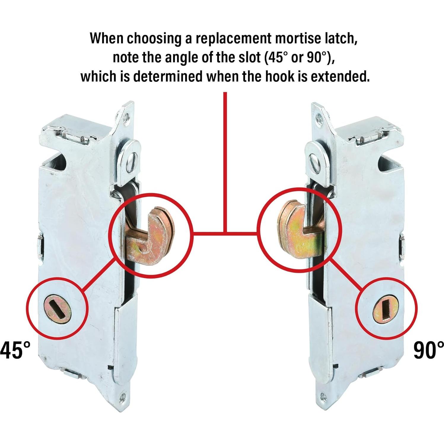 Cerradura de Mortaja Prime-Line E 2199 Acero Inoxidable 9.37 cm