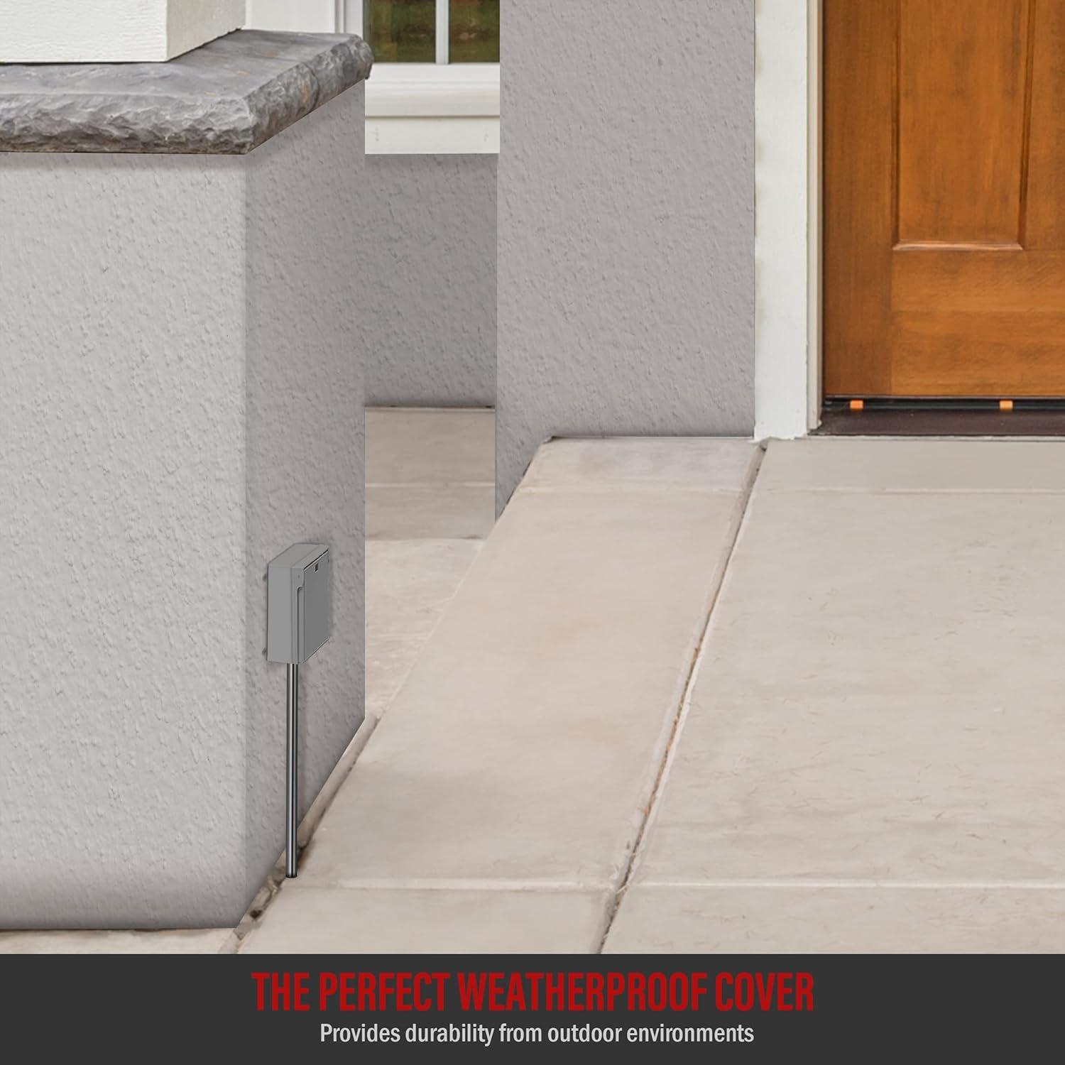 Placa de Pared Vertical ENERLITES 8831-WPV-GY Gris 1-Gang