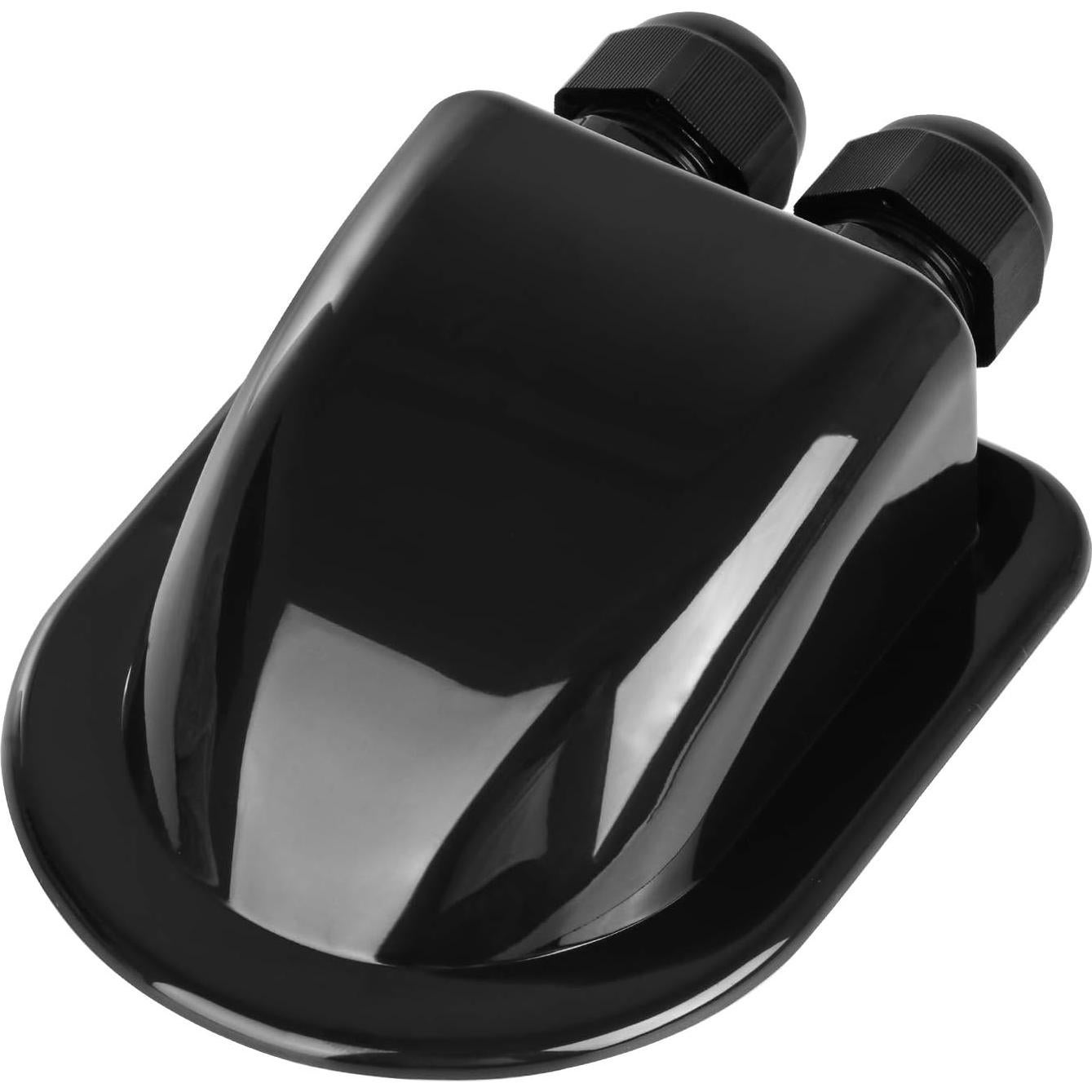 Caja de Entrada Doble Restmo IP68 para Paneles Solares Negra