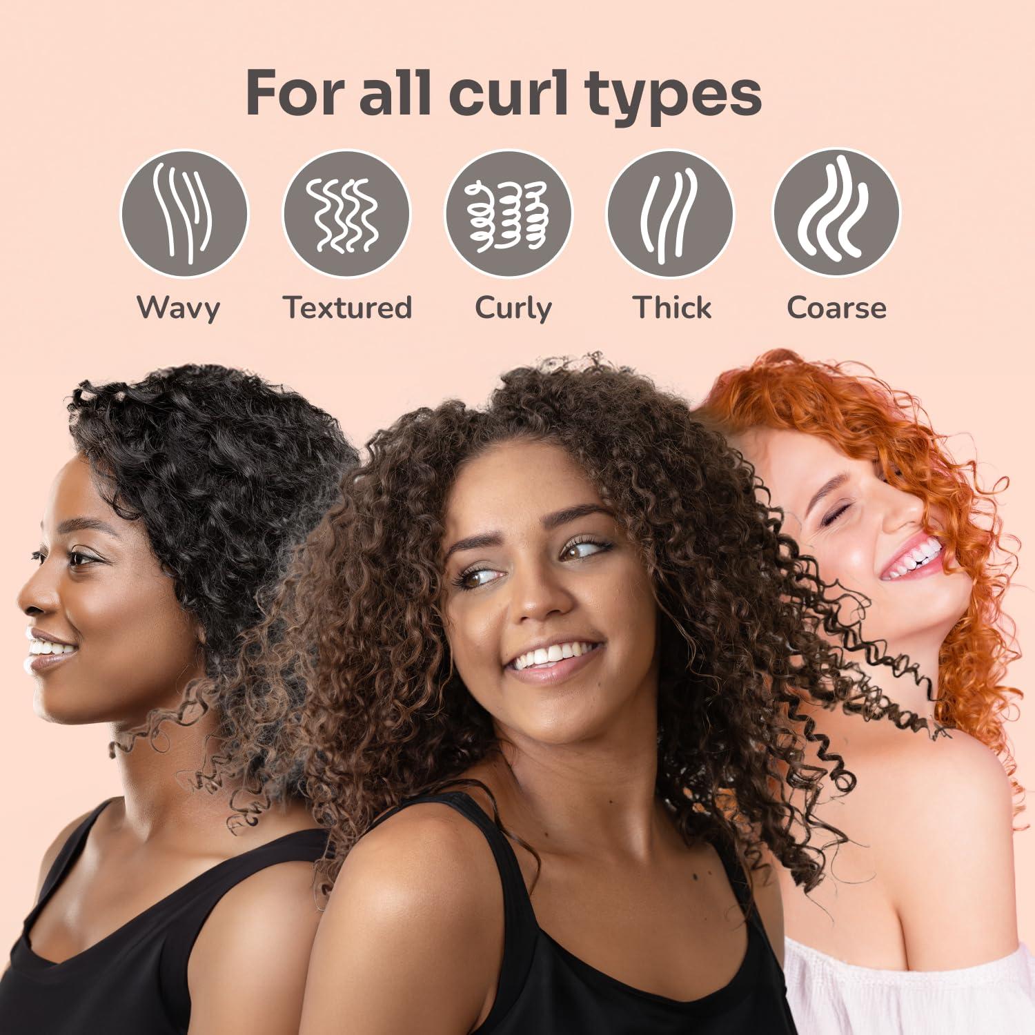 Cepillo Desenredante Wet Brush Go Green Curl Negro 1 Cuenta