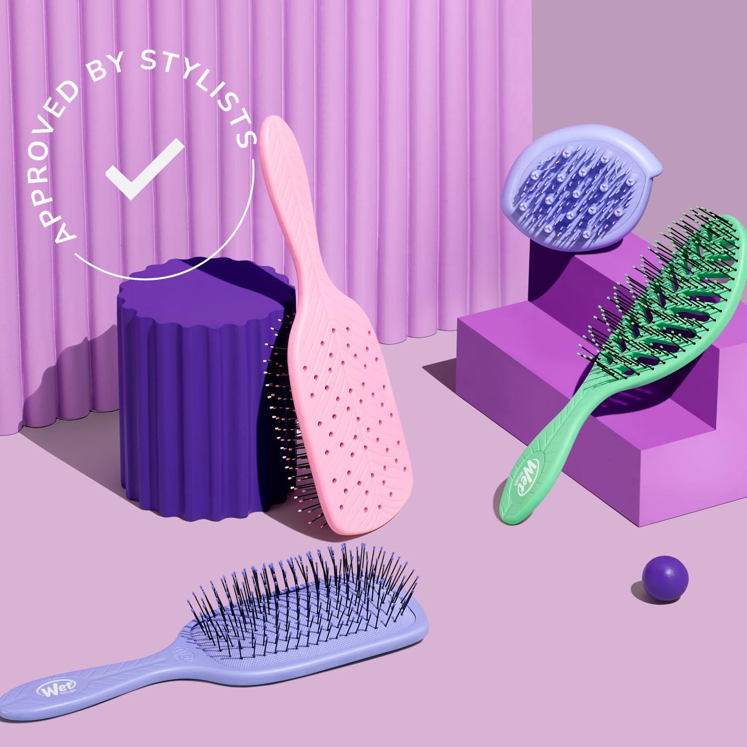 Cepillo Desenredante Wet Brush Go Green Curl Negro 1 Cuenta