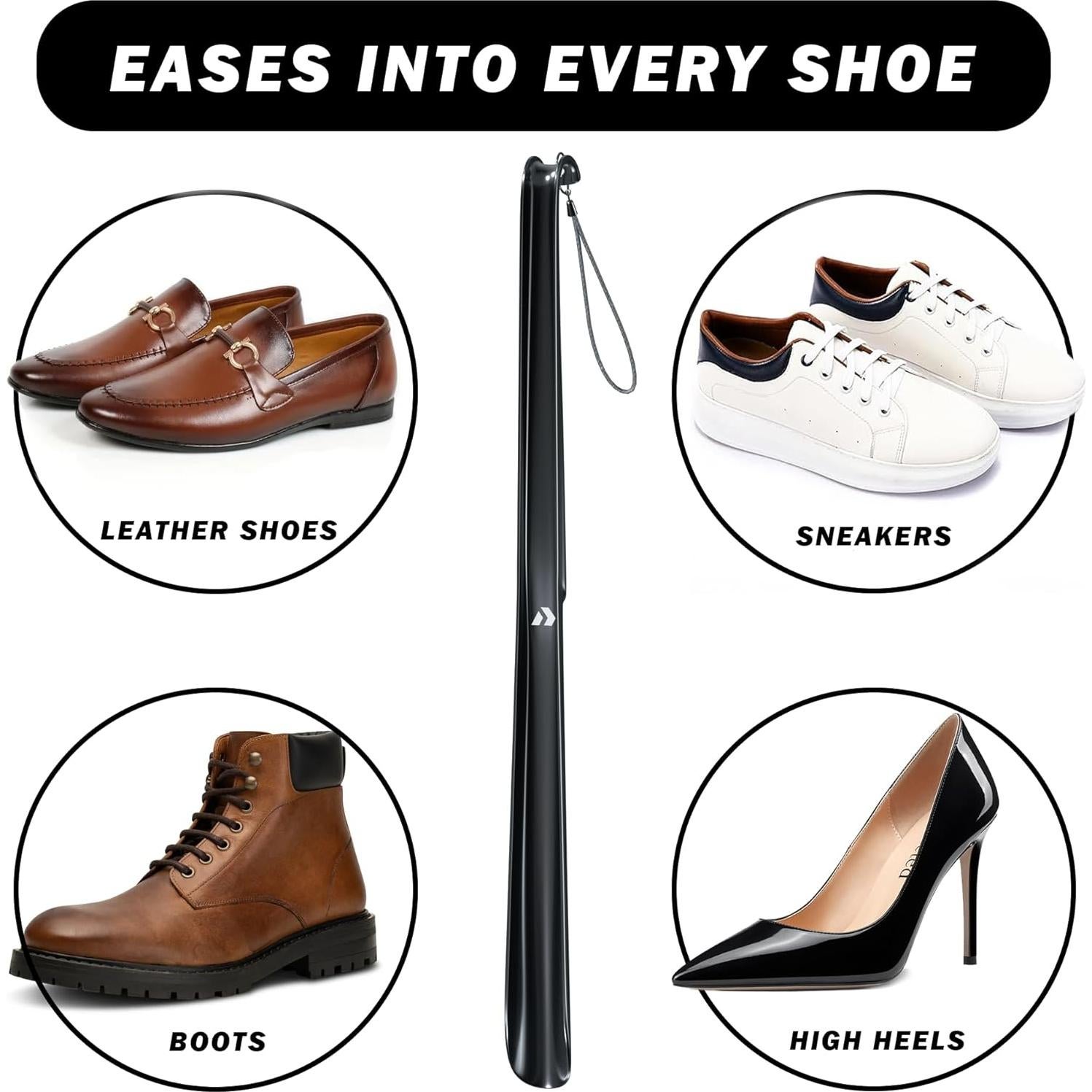 Cuerno de zapato Nextnoid de mango largo 41.91 cm unisex